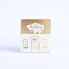 Load image into Gallery viewer, Mini Festive House Cream & Gold - Pistachio & Festive nougat shortbread snowballs