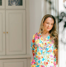 Load image into Gallery viewer, Collared PJ shorts set