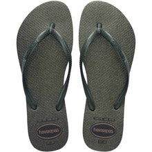 Load image into Gallery viewer, Havaianas Slim Gloss Green Olive