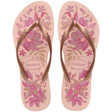Load image into Gallery viewer, Havaianas Slim organic pink gold