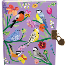 Load image into Gallery viewer, RLB Lockable Notebook - Birdhaven