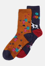 Load image into Gallery viewer, Thought Lora socks 2 in a bag - Sun Gardens Multi