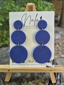 Clay polymer earrings - various