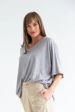 Load image into Gallery viewer, LUNA BOX TOP GREY CASHMERE
