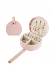 Load image into Gallery viewer, Portable jewellery box with handle
