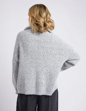 Load image into Gallery viewer, Elm Bron Button Knit Grey Marle
