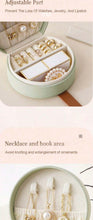 Load image into Gallery viewer, Portable jewellery box with handle
