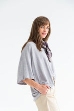 Load image into Gallery viewer, LUNA BOX TOP GREY CASHMERE
