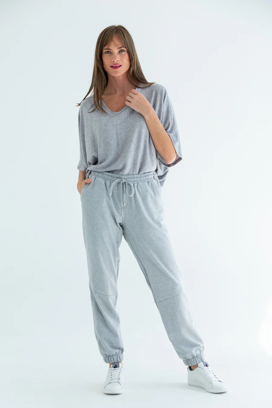 CLAIRE TRACK PANTS GREY