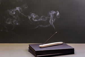 Stoneglow Modern Classics - Ceramic Incense Burner 235 x 30mm (White)
