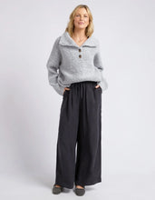 Load image into Gallery viewer, Elm Bron Button Knit Grey Marle
