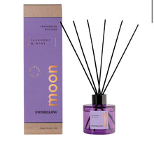 Load image into Gallery viewer, Stoneglow Elements - Moon - Lavender &amp; Mint - Reed Diffuser
