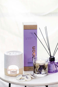 Stoneglow Elements - Moon - Lavender & Mint - Reed Diffuser