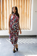 Load image into Gallery viewer, Felicite Halter Neck Jumpsuit - Graphic Floral
