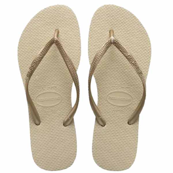 Havaianas Slim sand grey light golden