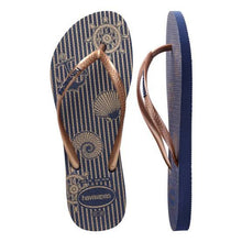 Load image into Gallery viewer, SLIM NAUTICAL NAVY/ROSE GOLD

