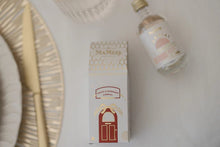 Load image into Gallery viewer, Mini Festive house Red &amp; Gold - Mini Peach Cordial
