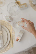 Load image into Gallery viewer, Mini Festive house Red &amp; Gold - Mini Peach Cordial
