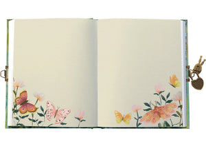 RLB Lockable Notebook - Butterfly Ball