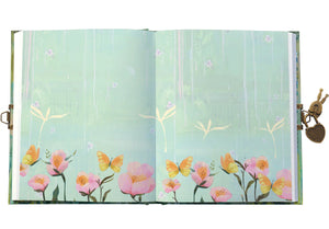 RLB Lockable Notebook - Butterfly Ball