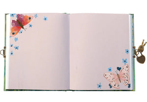 RLB Lockable Notebook - Butterfly Ball