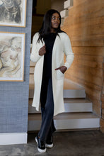 Load image into Gallery viewer, Santiago - Rib Styled Cardi with Pockets, Milk
