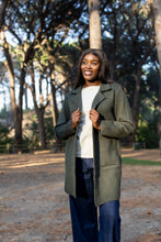 Load image into Gallery viewer, Turin - Classic Lapel Cardi, Khaki
