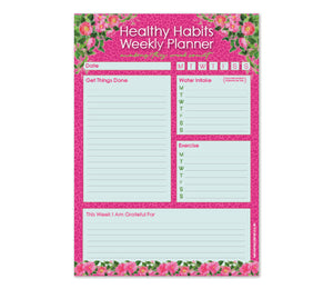 A5 HEALTHY HABITS PLANNER - CAPE TO CONGO - RUBY