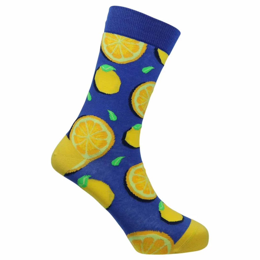 Combed cotton socks - various prints