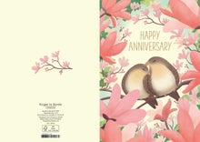 Load image into Gallery viewer, Menagerie Greeting Card single - Happy Anniversary
