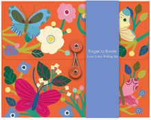 Load image into Gallery viewer, Roger la borde writing paper set - Butterfly garden
