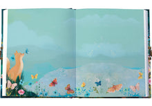 Load image into Gallery viewer, Roger la Borde Lockable Notebook - Moonlit meadow
