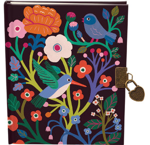 Roger la borde Lockable notebook - Birdsong