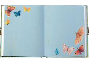 Roger la Borde Lockable Notebook - Butterfly ball