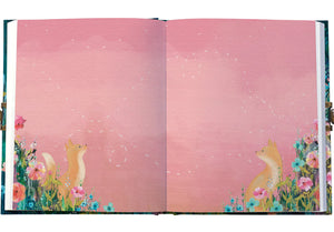 Roger la Borde Lockable Notebook - Moonlit meadow