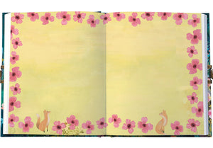 Roger la Borde Lockable Notebook - Moonlit meadow