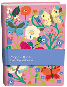 Roger la Borde Illustrated Journal - Butterfly Garden