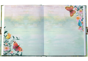 Roger la Borde Lockable Notebook - Butterfly ball