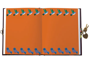 Roger la borde Lockable notebook - Birdsong