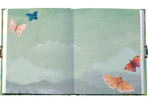 Roger la Borde Lockable Notebook - Butterfly ball