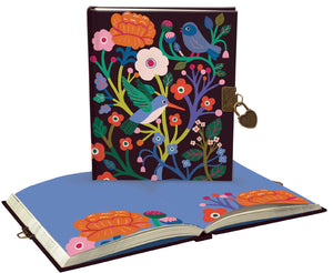 Roger la borde Lockable notebook - Birdsong