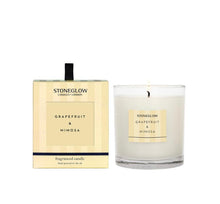 Load image into Gallery viewer, Stoneglow Modern Classics candle - Grapefruit and Mimosa
