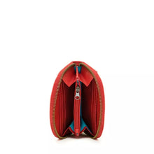 Load image into Gallery viewer, Kim leather purse – DESIGN SAFARI™ - Coral
