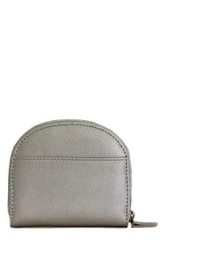 Kim leather purse – DESIGN SAFARI™ - Silver