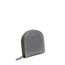 Load image into Gallery viewer, Kim leather purse – DESIGN SAFARI™ - Grey leather

