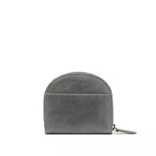 Load image into Gallery viewer, Kim leather purse – DESIGN SAFARI™ - Grey leather

