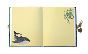 Roger la Borde Whale Song Lockable Notebook