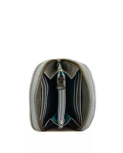 Kim leather purse – DESIGN SAFARI™ - Silver