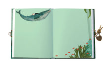 Load image into Gallery viewer, Roger la Borde Whale Song Lockable Notebook
